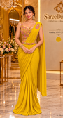 Catalog 18999 Style A designer ready-made saree on model