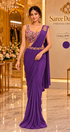 Catalog 18999 Style B designer ready-made saree on model