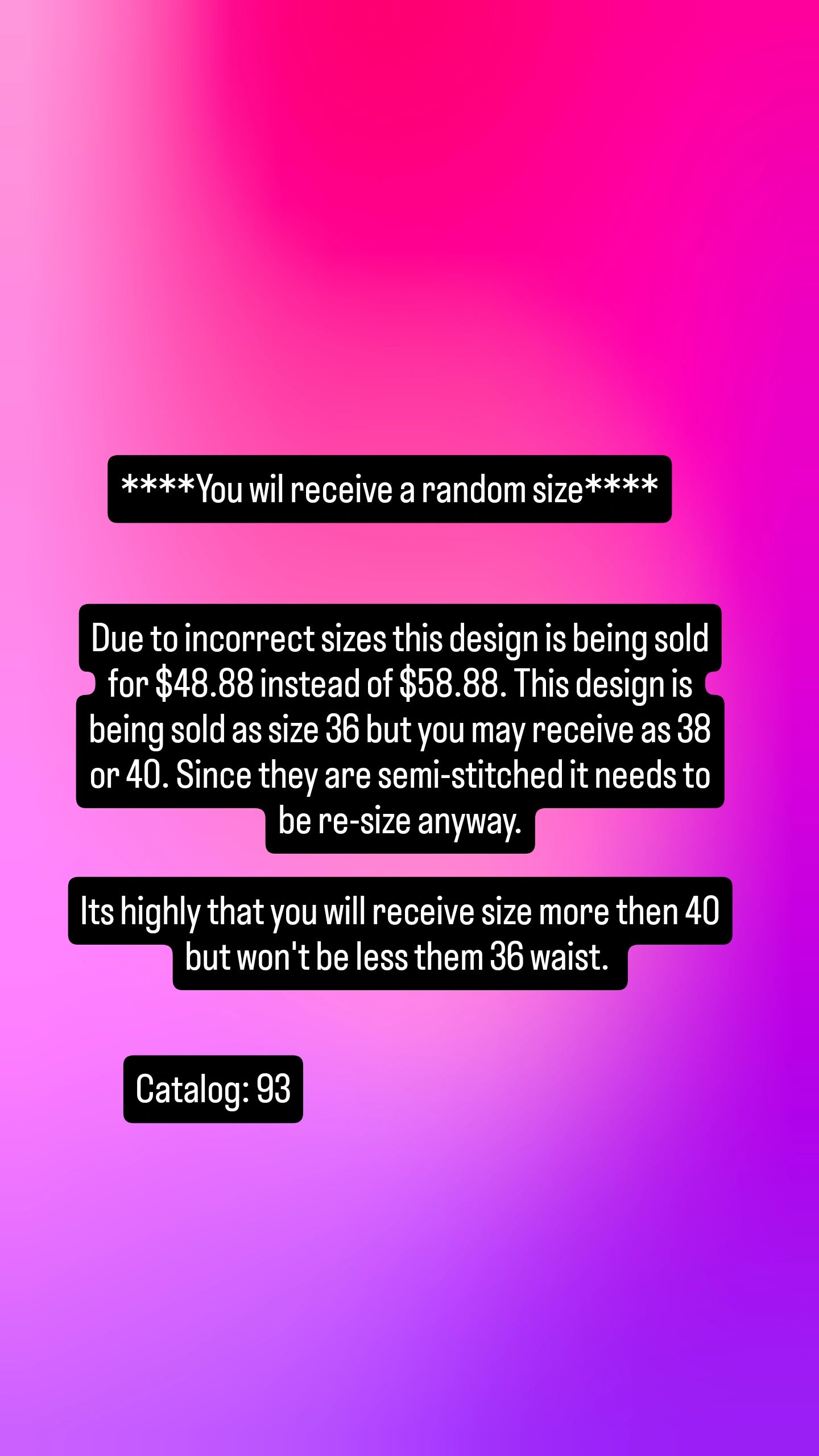 CATALOG: 93