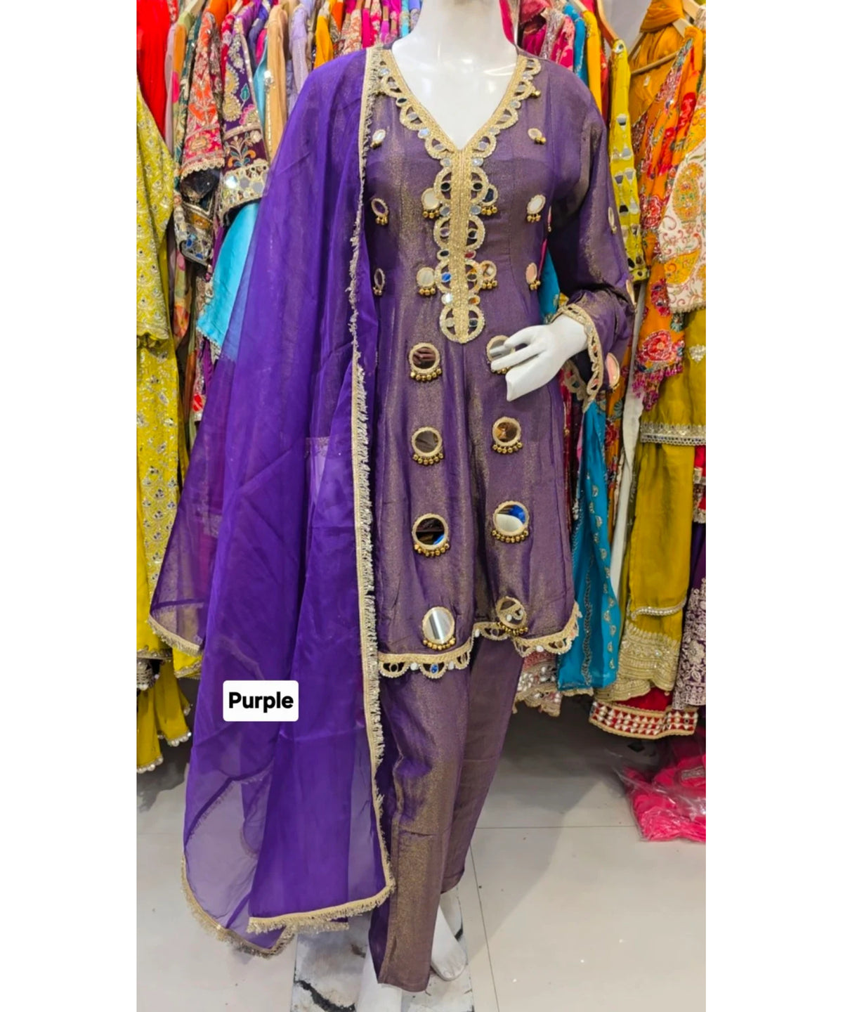 Mirror | Purple | original supplied garment photo