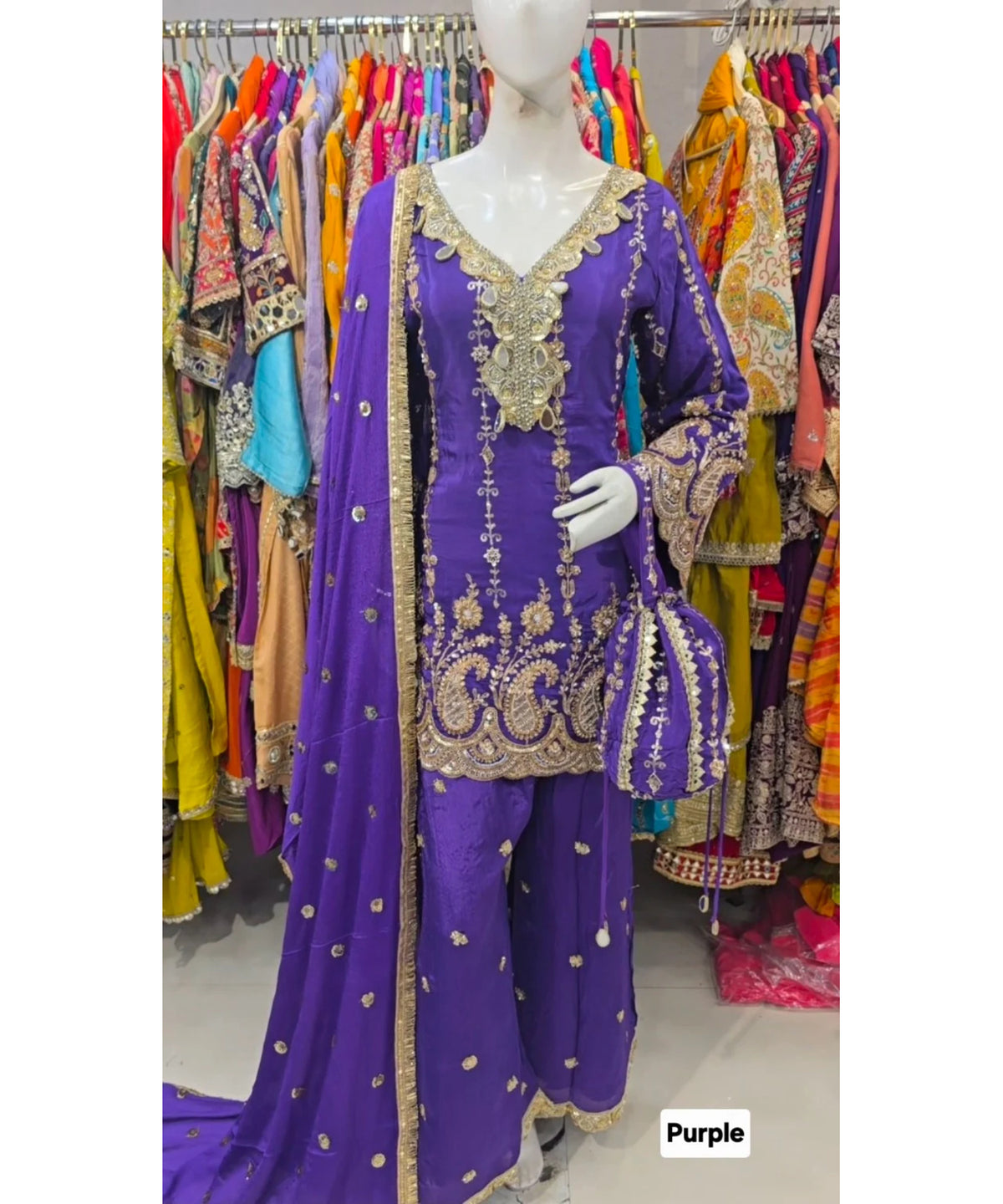 Nagma | Purple | original supplied garment photo