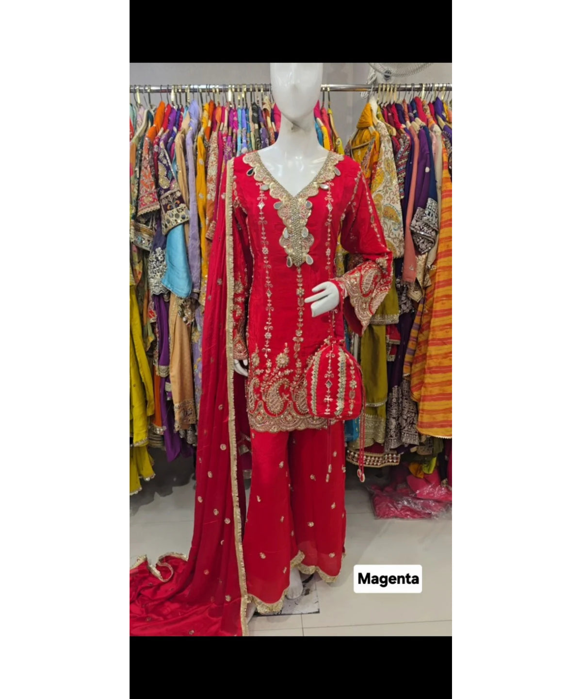 Nagma | Magenta | original supplied garment photo