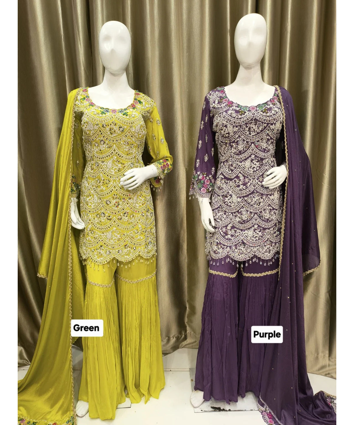 Insta - Exp 10 | Green and Purple | original supplied catalog photo