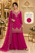 Saree Duniya Surbhi 10718 Magenta fully stitched designer suit – branded model view