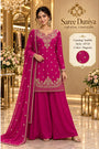 Saree Duniya Surbhi 10718 Magenta fully stitched designer suit – branded model view
