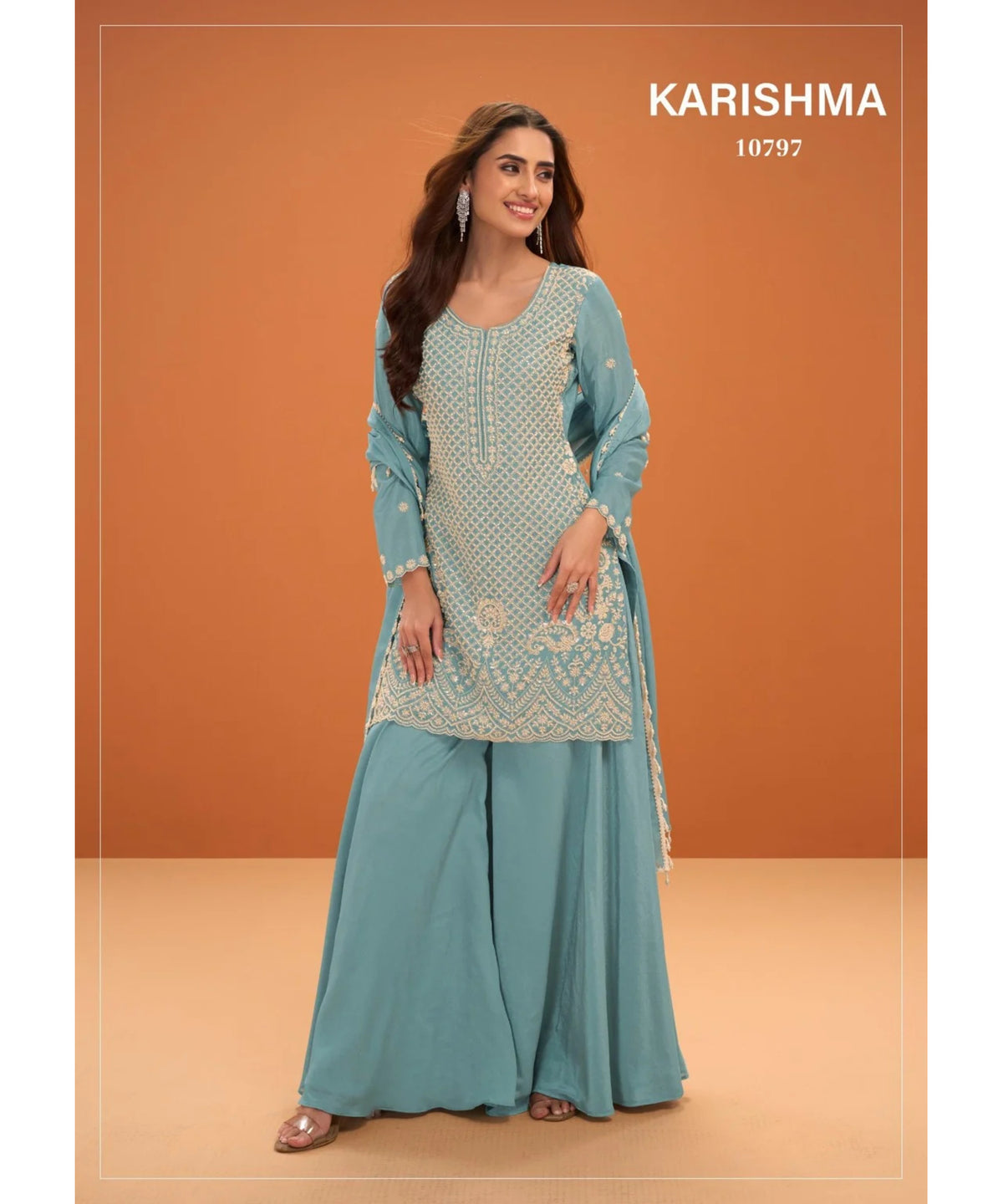 Karishma | 10797 – Teal | original catalog photograph