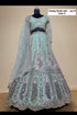 Shubh Labh – Color D – original mannequin photograph showing fully stitched lehenga, blouse and dupatta