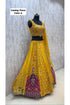 Flavor — Color A, size 40; original full length of fully stitched lehenga with sleeveless blouse.