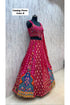 Flavor — Color B, size 40; original side view of fully stitched lehenga with sleeveless blouse.