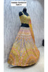 Carnival 2.0 — Style A, size 40; original side view of fully stitched lehenga with sleeveless blouse and coordinating dupatta.