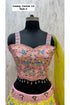 Carnival 2.0 — Style C, size 40; original blouse detail of fully stitched lehenga with sleeveless blouse and coordinating dupatta.