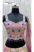 Carnival 2.0 — Style D, size 40; original blouse detail of fully stitched lehenga with sleeveless blouse and coordinating dupatta.