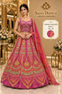 Carnival 2.0 — Style E, size 40; model styling of fully stitched lehenga with sleeveless sweetheart blouse and coordinating dupatta.