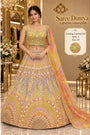 Carnival 2.0 — Style A, size 40; model styling of fully stitched lehenga with sleeveless sweetheart blouse and coordinating dupatta.