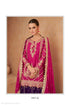 Khanak — style 7471-A; original close-up of the magenta top, gold-toned embroidery and coordinating dupatta.