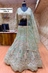 Flying Peacock - Exp 11, Color A, size 44 - original lehenga mannequin photo