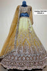 PAD11001 - Exp 11, Color A, size 42 - original mannequin photograph showing the fully stitched embellished designer lehenga.