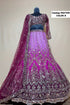 PAD11001 - Exp 11, Color B, size 42 - original mannequin photograph showing the fully stitched embellished designer lehenga.