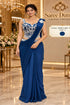 SHUBH LABH - Exp 11, Color A, size 40 - model wearing the designer ready-made saree in the Saree Duniya showroom.
