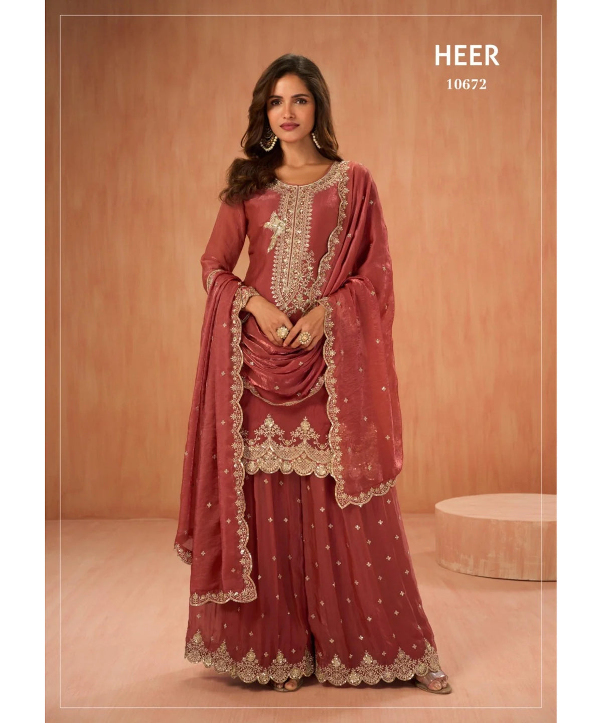 HEER - Exp 11, style 10672, original catalog photo of the fully stitched designer suit