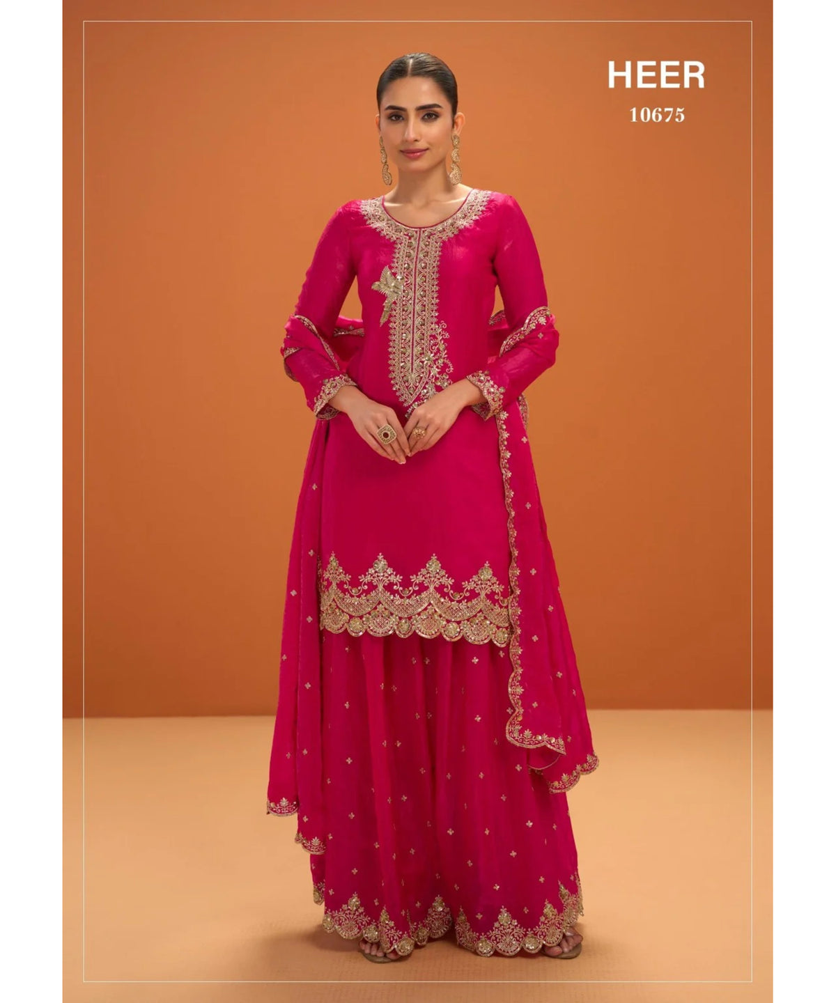 HEER - Exp 11, style 10675, original catalog photo of the fully stitched designer suit