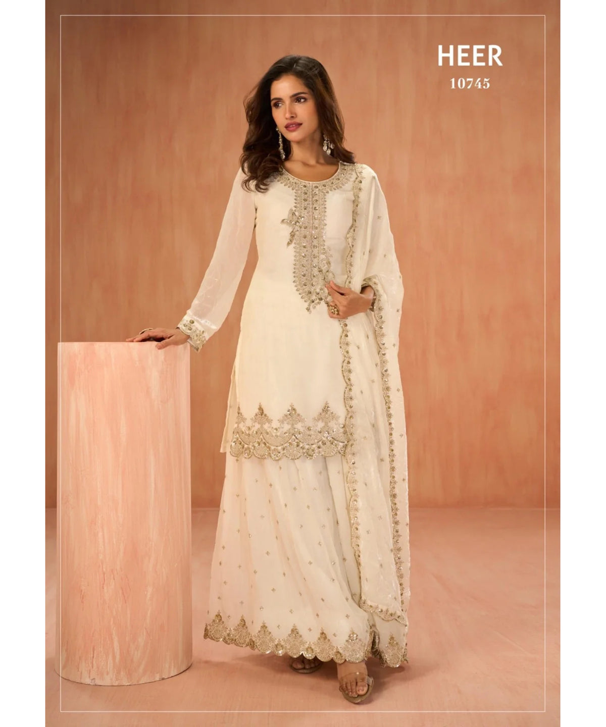 HEER - Exp 11, style 10745, original catalog photo of the fully stitched designer suit