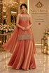 Saree Duniya Vartika fully stitched sleeveless designer suit on a model, style 10806, with wide-leg trousers and coordinating dupatta