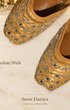 Zarkan Walk (Jutti) — Color J original shoes, embroidery-focused editorial photo