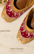 Zarkan Walk (Jutti) — Color K original shoes, embroidery-focused editorial photo