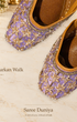 Zarkan Walk (Jutti) — Color L original shoes, embroidery-focused editorial photo