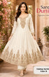 Aarvikaa Color B ivory full-stitched designer suit