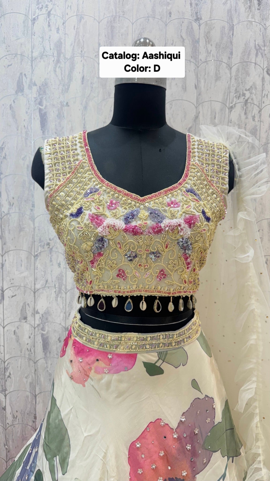 Aashiqui - Color D - blouse detail