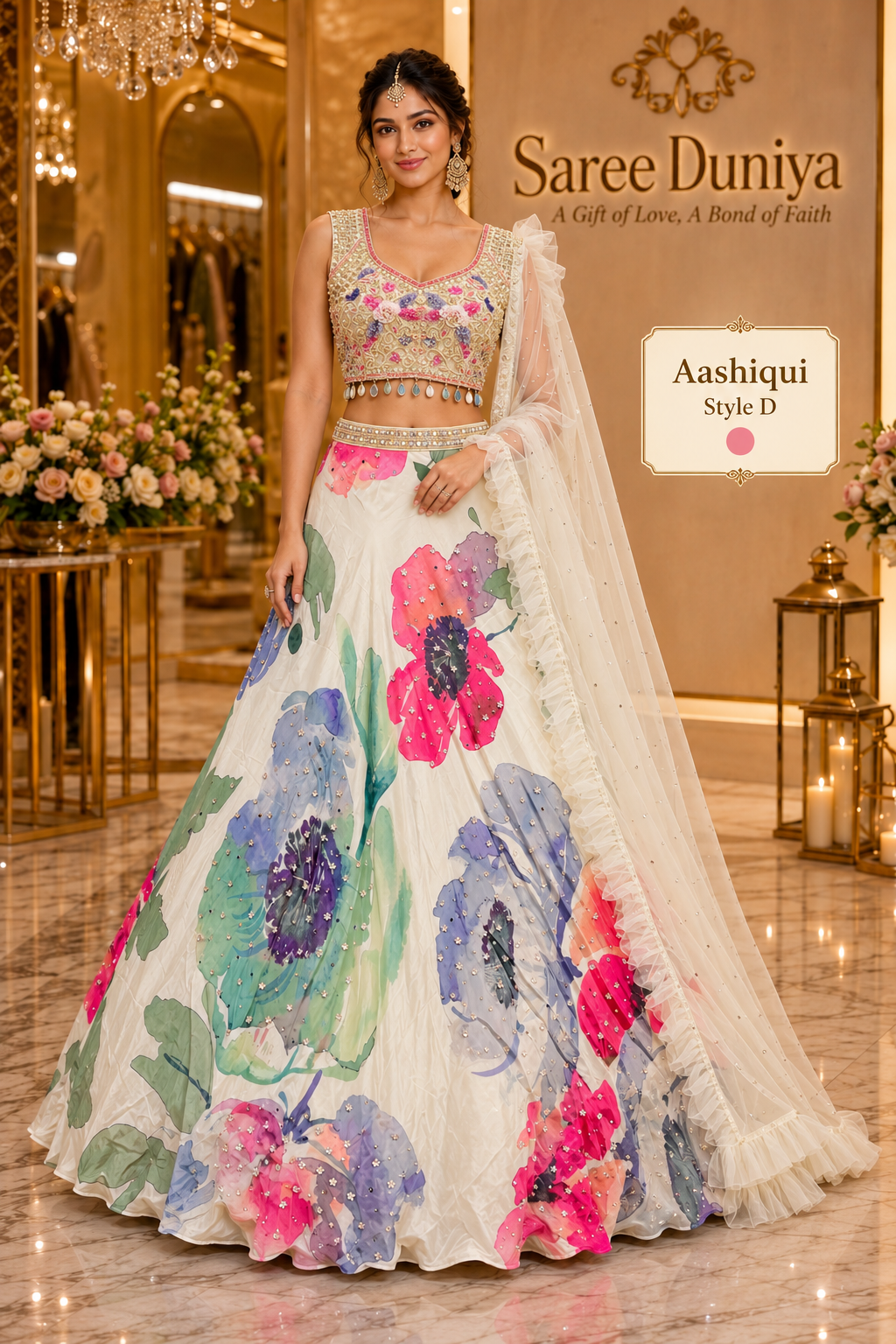 Aashiqui - Color D - AI-styled model image