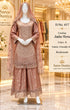 Catalog 417 Jadu-Tera Color B dusty rose full-stitched designer suit on mannequin