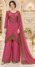 Saree Duniya Catalog 55555, Color C, size 44 fully stitched designer suit on a female model.