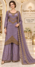 Saree Duniya Catalog 55555, Color D, size 44 fully stitched designer suit on a female model.
