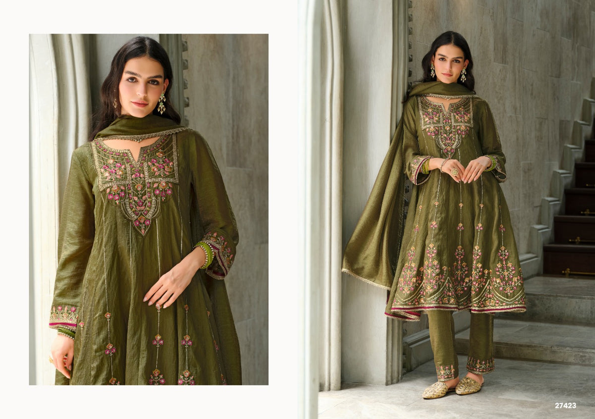 Catalog Sajni style 27423 olive green