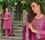 SUHANA style 27621 orchid magenta full stitched designer suit