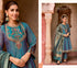 Catalog Vaani style 28501 teal blue