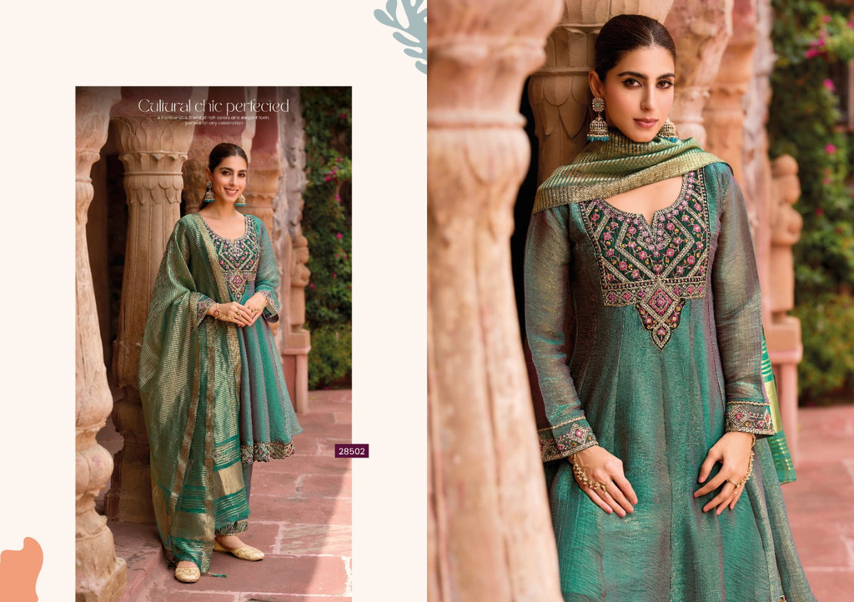 Catalog Vaani style 28502 sea green