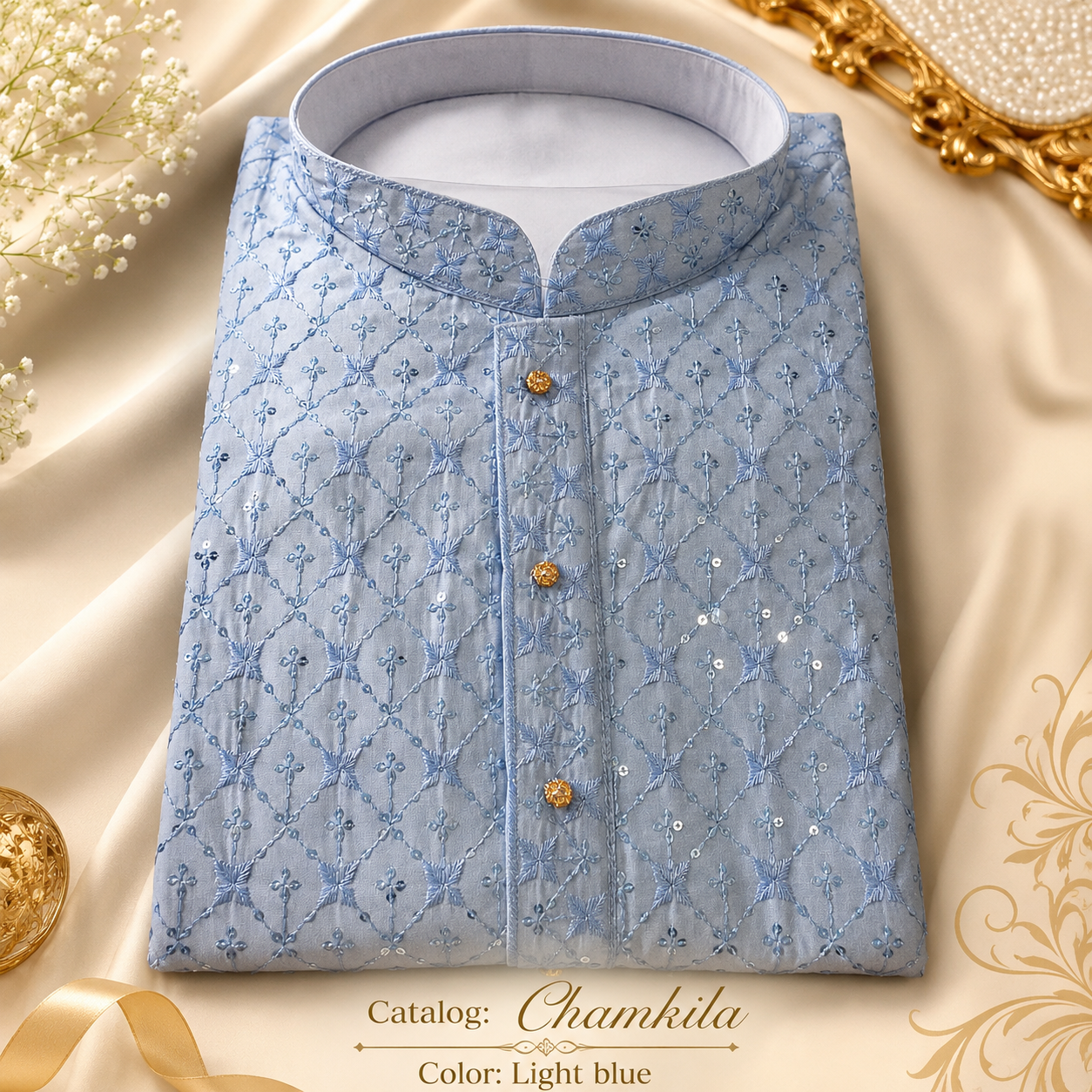 CATALOG: CHAMKILA (Boys Kurta Pajama Set)