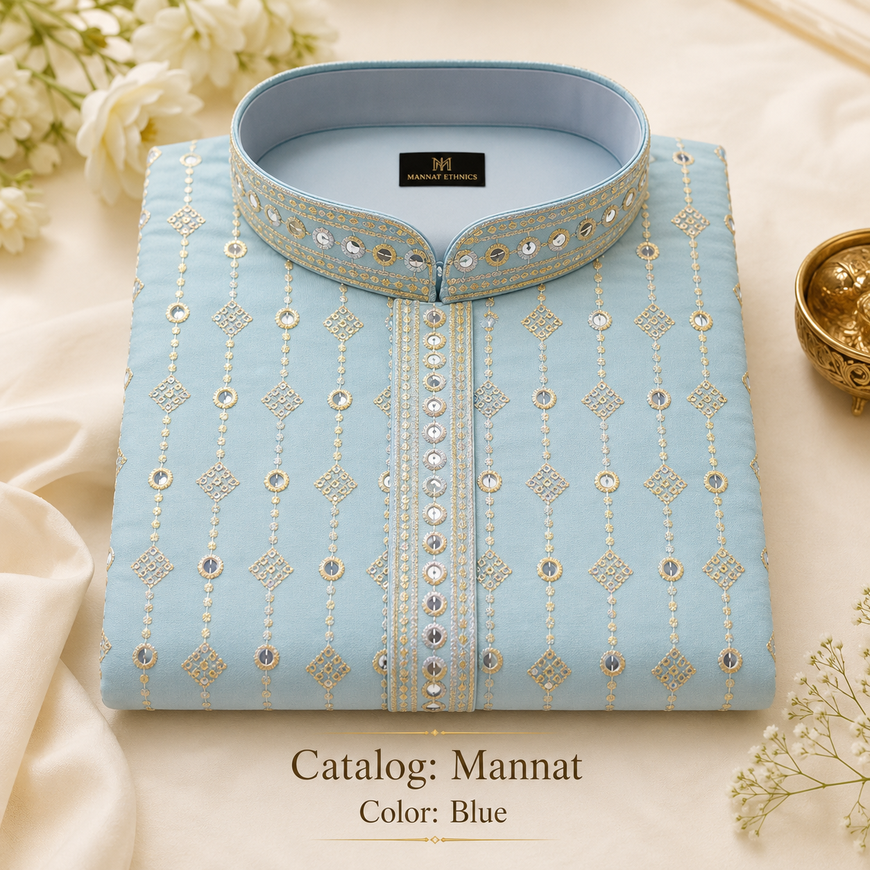 CATALOG: MANNAT (Men's Kurta Pajama Set)