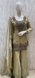 Katrina — Color E — Champagne Gold — original product video, fully stitched designer suit, size 40