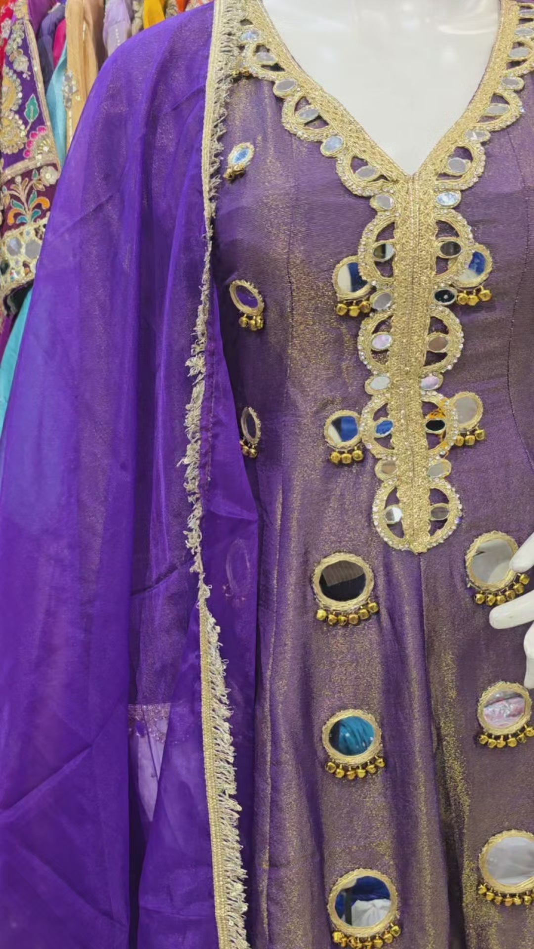 Mirror | Purple | original supplied garment video
