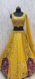 Flavor — Color A — Yellow — original product video, embroidered lehenga with sleeveless blouse and matching dupatta