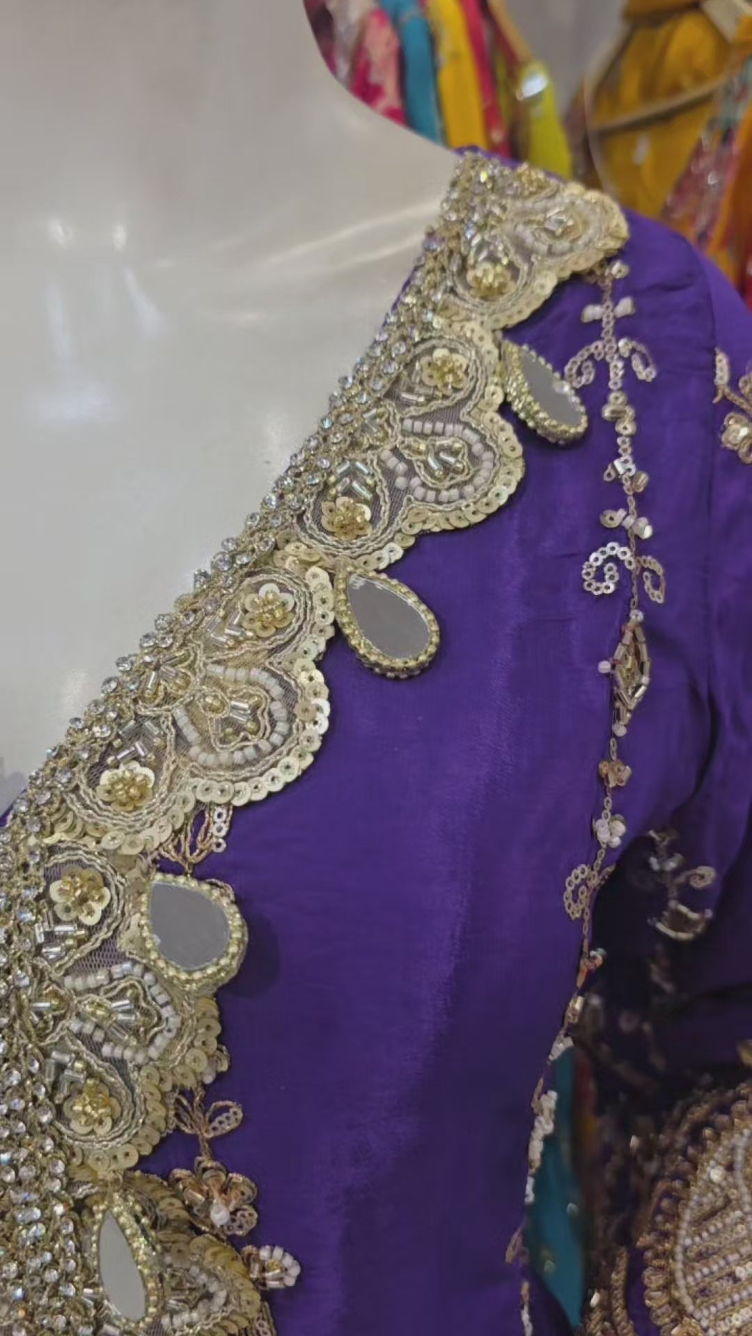 Nagma | Purple | original supplied garment video