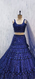 Kanika - Exp 11, Color B, size 40. Original supplied garment video showing the blouse, sequin work, skirt and dupatta.