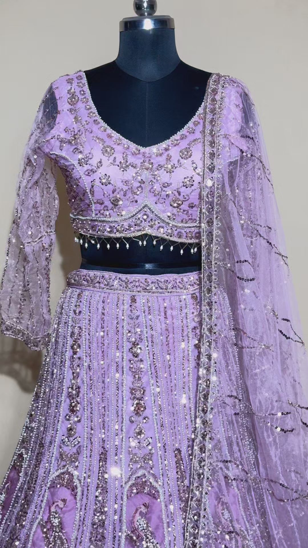 Shubh Labh — Exp 10 — Color B — Original lehenga product video