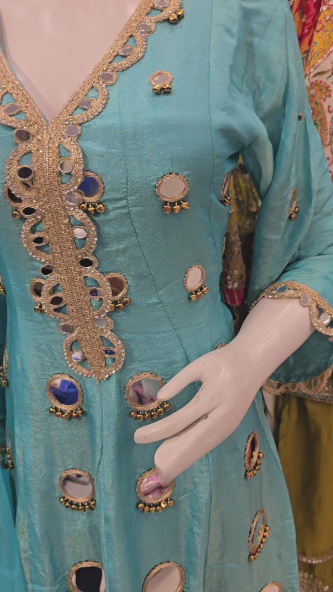 Mirror | Turquoise | original supplied garment video