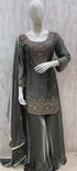 Katrina — Color F — Dark Slate Green — original product video, fully stitched designer suit, size 40